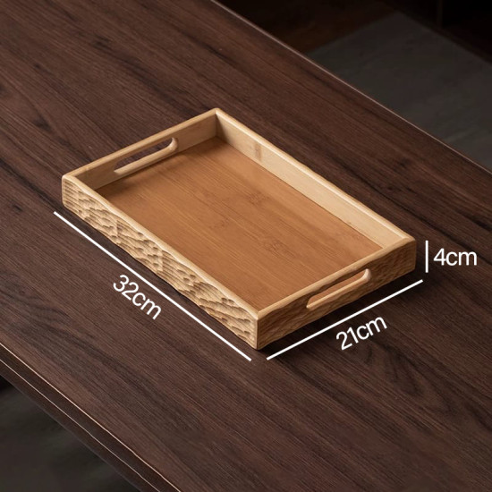 Wooden Tray Set 3 Pcs